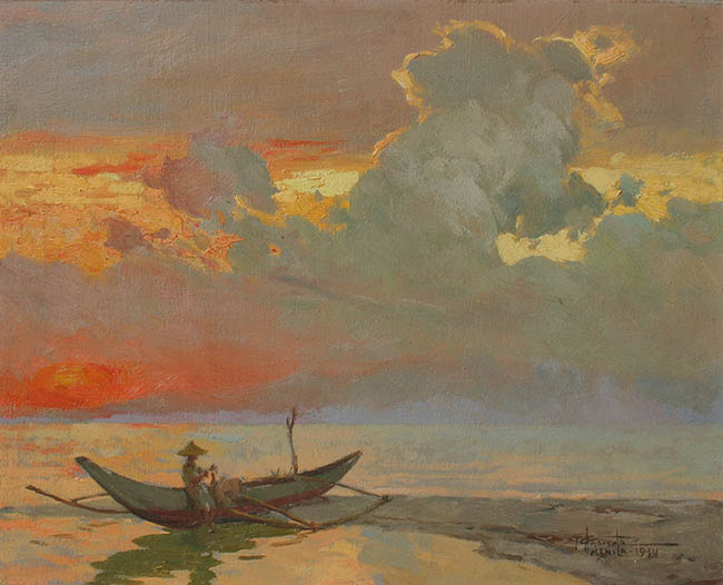 Fernando Amorsolo - Manila Bay